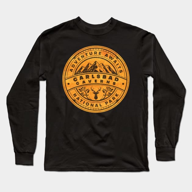 Carlsbad Caverns National Park Long Sleeve T-Shirt by JordanHolmes